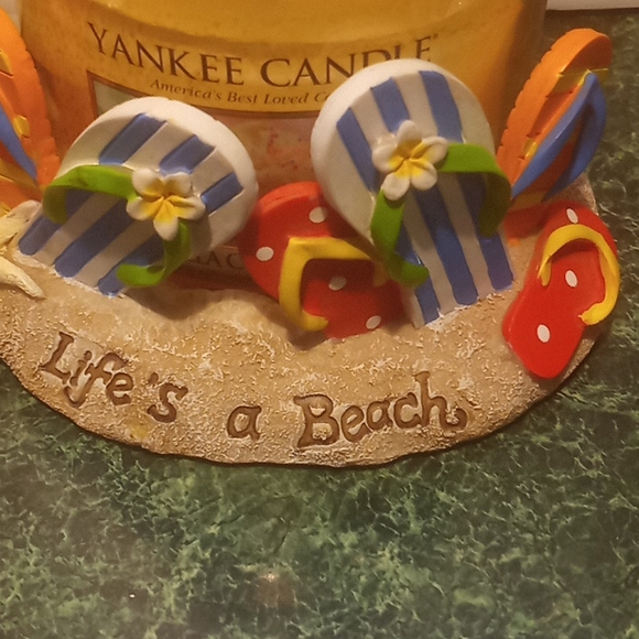 Yankee Candle Beach 🏖 Themed Votive / Jar Holder Set - Picture 2 of 6